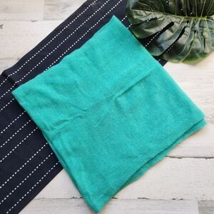 Claudia Nichole Cashmere Infinity Circle Scarf Green Blue